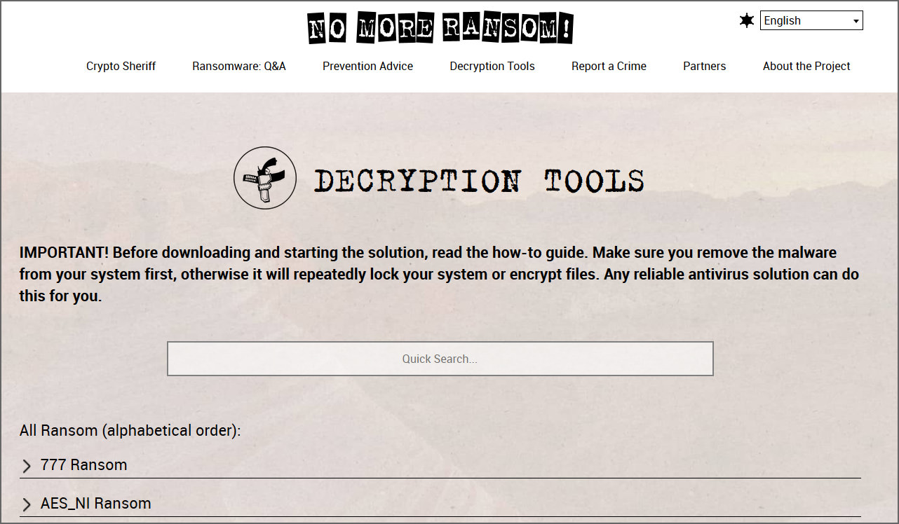 decrypt file tool